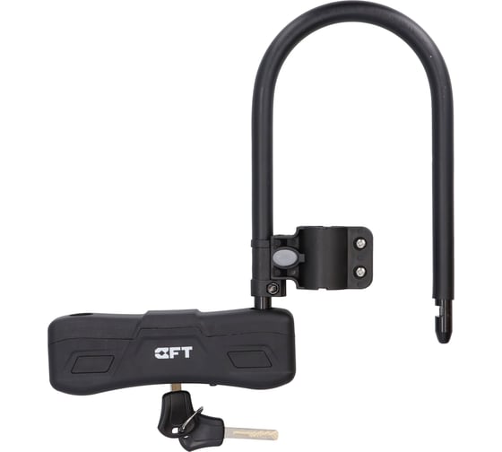 U-образный замок для велосипеда FASTER TOOLS 165x245мм FT325-10