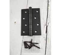 Петля стальная MORELLI MSN 100X70X2.5-4BB BL, с подшип. универсальная 1шт., цвет - черный 9015115