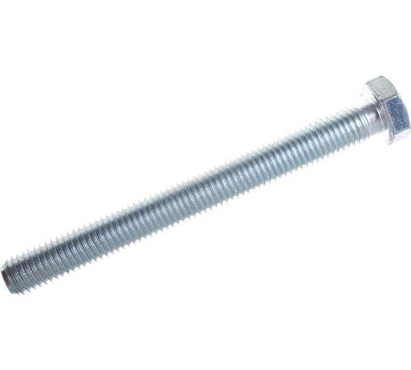 Болт Саморезик М12х180 с ш/гр. гол., цинк, DIN 933, DIN933/5.8-12х180-10