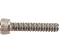 Винт с внутренним шестигранником КРЕП-КОМП нержавейка, DIN 912, А2, 6х30 20 шт. вшн630мф