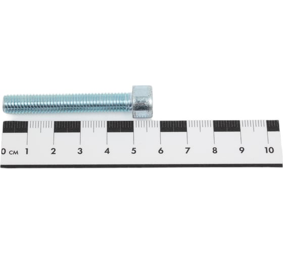 Винт с внутренним шестигранником КРЕП-КОМП цинк, DIN 912, 8х50 100 шт. вш850ф