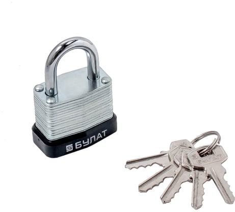 Навесной замок БУЛАТ ВС 0130 d=5 мм 13614