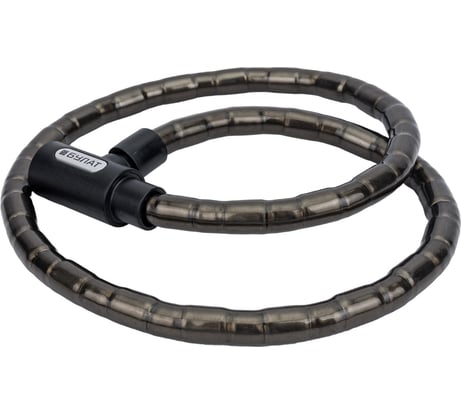 Навесной замок с тросом БУЛАТ ВС 257 18х1200 13878