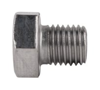 Болты КРЕП-КОМП полная резьба, нержавеющие, DIN933, А2, 8x16, 200 шт. бпн816м