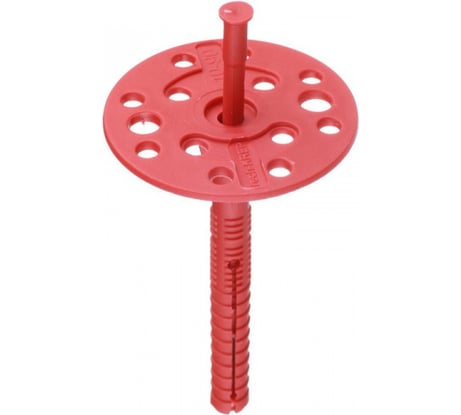 Дюбель гриб КРЕП-КОМП IZO с пластиковым гвоздем, 10х200 мм, 500 шт. гп200тк