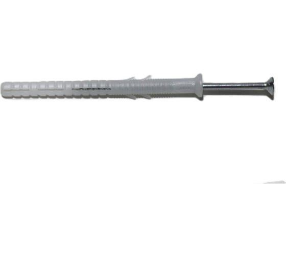 Дюбель-гвоздь R2R 6x80 потайной 100 шт. в упаковке ДГВ-П-6х80-100