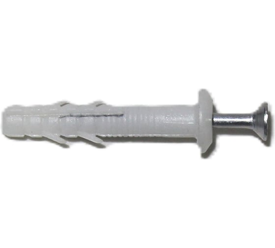 Дюбель-гвоздь R2R 6x40, гриб, 200 шт. ДГВ-Г-6х40-200 1