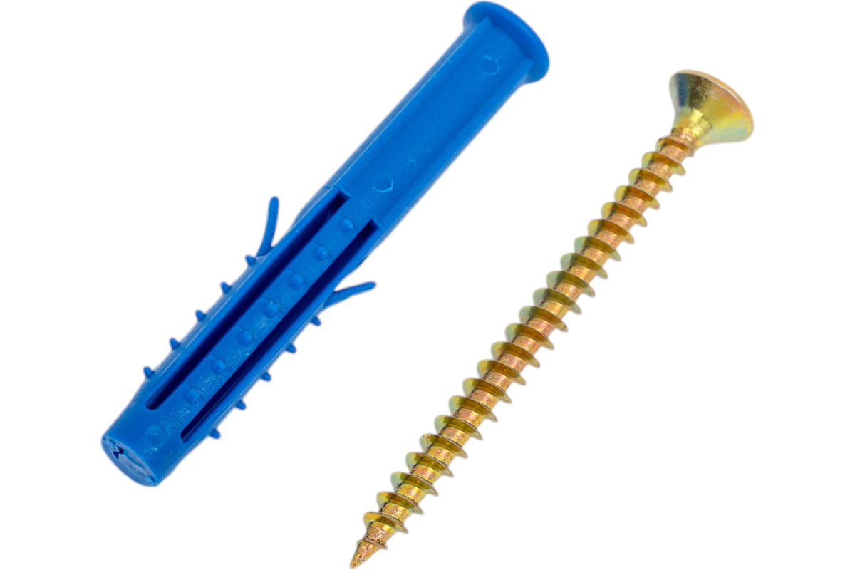 Дюбель с шурупом НАКРЕПКО 8х60 4 шт. 102311 - выгодная цена, отзывы ...