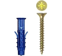 Дюбель НАКРЕПКО с шурупом 12х70 50 шт. 102315