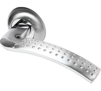 Ручка DOORLOCK DL Loft A19R CP/SN полированный хром/матовый никель, толщина двери 85-115мм, шток 160мм 73235