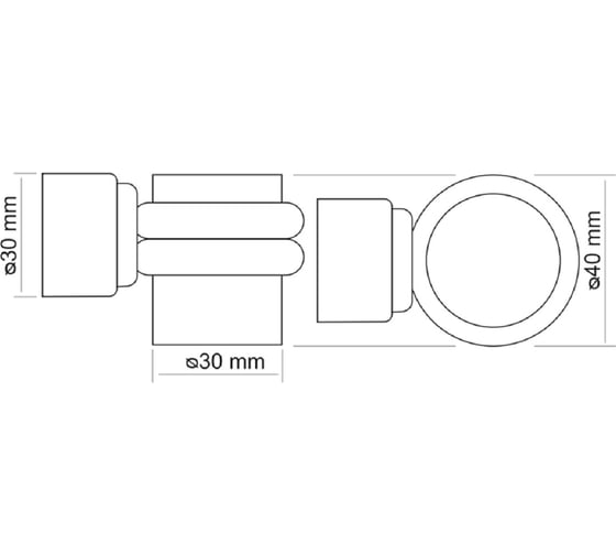 Магнитный дверной ограничитель MORELLI MDS-4 SN, цвет - белый никель 9011028