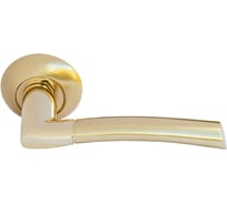 Дверная ручка MORELLI "Пиза" MH-06 SG/GP, цвет - матовое золото/ золото 9008234