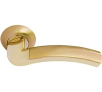 Дверная ручка MORELLI "Палаццо" MH-02 SG/GP, цвет - мат.овое золото/ золото 9008246