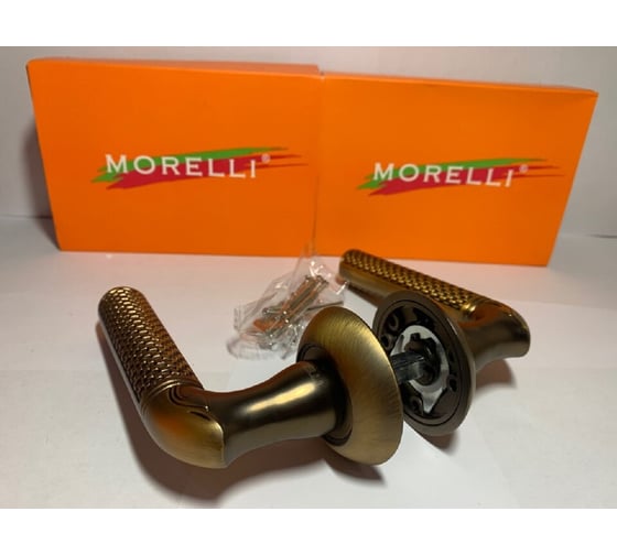Дверная ручка MORELLI "Hermitage I" MH-30 COF, цвет - кофе 9010143