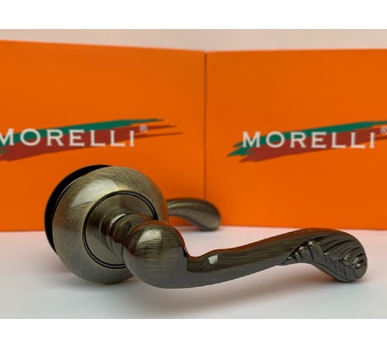 Дверная ручка MORELLI "Антик" MH-08 AB, цвет - бронза 9008236