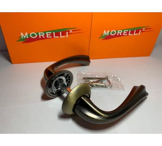 Дверная ручка MORELLI "Сон" MH-15 MAB, цвет - античная бронза 9008952