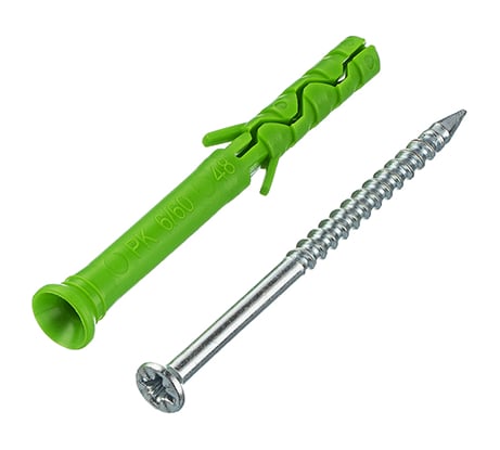 Дюбель-гвоздь РК ГРУП Роскреп 6x60 потайная манжета, 200 шт. пакет РКГ00016687