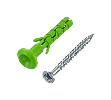 Дюбель-гвоздь РК ГРУП Роскреп 6x40 грибовидная манжета, 200 шт. пакет РКГ00016684