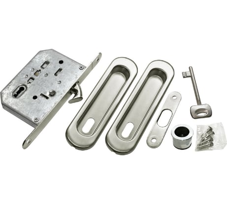 Комплект для раздвижных дверей MORELLI MHS150 L SC, цвет - матовый хром 9010161