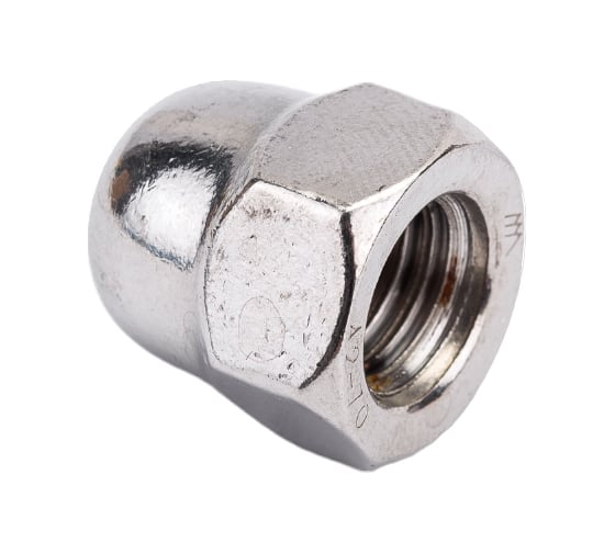 Колпачковая гайка КРЕП-КОМП нержавейка, DIN 1587, А2, М12 100 шт. гкн12