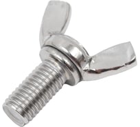 Винт-барашек КРЕП-КОМП американский тип, нержавейка, DIN 316, А2, 10х20 25 шт. вб1020
