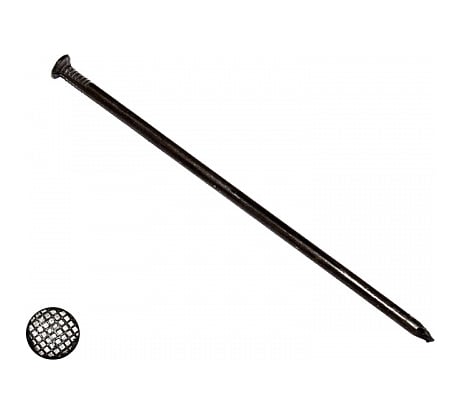 Строительные гвозди КРЕП-КОМП 4х100 черные, ГОСТ 4028-63, 25 кг А30004010000530/25