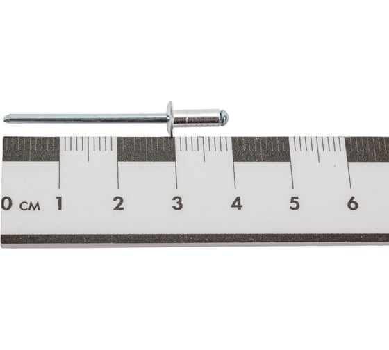 Тяговая заклепка ЦКИ Ал-Mg1.5 Ст., плоск., 3.2х8 REX уп. 1000 шт. 64359