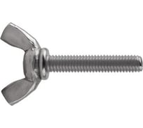 Винт-барашек КРЕП-КОМП американский тип, нержавейка, DIN 316, А2, 8х40 10 шт. вб840мф