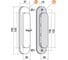 Ручка для раздвижных дверей MORELLI MHS150 SG, цвет - матовое золото 9009344 2