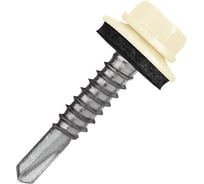 Кровельный саморез Rizzel 5,5x25 RAL 1015, сверло №3, 3250 шт. 00000330440