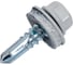 Кровельный саморез Rizzel 5,5x19 RAL 7035, сверло №3, 250 шт. 00000341855 1