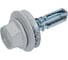Кровельный саморез Rizzel 5,5x19 RAL 7035, сверло №3, 250 шт. 00000341855 2