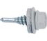 Кровельный саморез Rizzel 5,5x19 RAL 7035, сверло №3, 250 шт. 00000341855 3