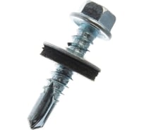 Кровельный саморез Rizzel 5,5x25 цинк, сверло №3, 250 шт. 00000347861