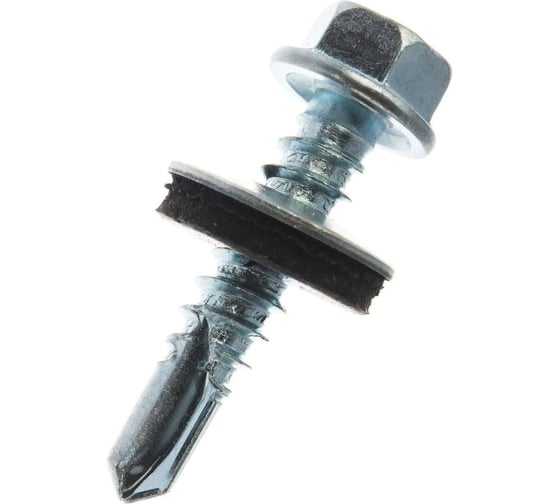 Кровельный саморез Rizzel 5,5x19 цинк, сверло №3, 250 шт. 00000347577