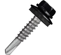 Кровельный саморез Rizzel 5,5x25 RAL 9005, сверло №3, 250 шт. 00000337170