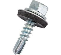 Кровельный саморез Rizzel 4,8x35 цинк сверло №1, 3200 шт 00000347059