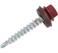 Кровельный саморез Rizzel 4,8x70 RAL 3011 сверло №1, 1250 шт 00000331033