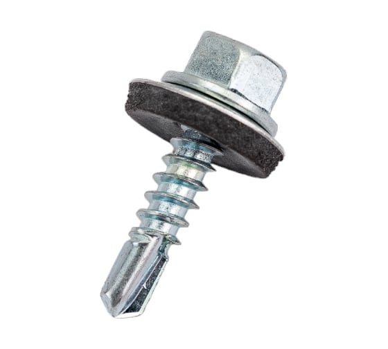 Кровельный саморез Rizzel 4,8x50 цинк сверло №1, 2500 шт 00000348378 1