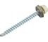 Саморезы кровельные RAL оцинкованный внешний шестигранник 4,8x50 RAL 1014 со сверлом 40 шт 9990152056 1