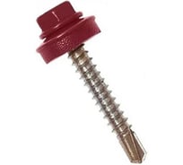 Кровельный саморез Rizzel 4,8x29 RAL 3000 сверло №1, 250 шт 00000440567
