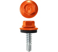 Кровельный саморез Rizzel 4,8x35 RAL 2004 сверло №1, 3000 шт 00000327617