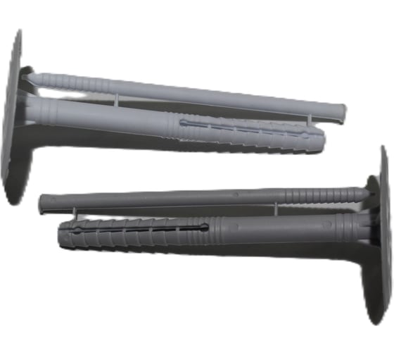 Дюбель-гриб R2R 10x120, с пластиковым гвоздем, 100 шт. ДГР-10х120-100