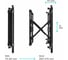 Настенное крепление для видеостен ONKRON 40”-70" PRO7M, чёрный PRO7M-B 4