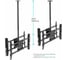 Потолочный кронштейн для 2 телевизоров ONKRON 40”- 80" N3L чёрный N3L-B 2