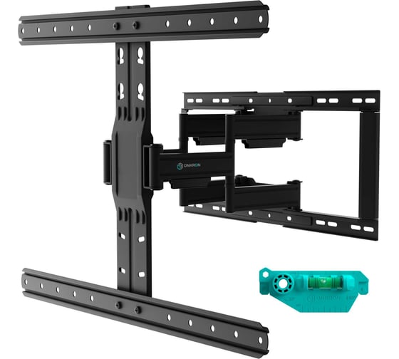Кронштейн для телевизора ONKRON 32"-90" наклонно-поворотный, черный SM6L SM6L-BК