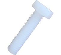 Болт полиамидный 23 Болта 10x30 мм, DIN 933 (пластик), 10 шт. бп1030933ф10