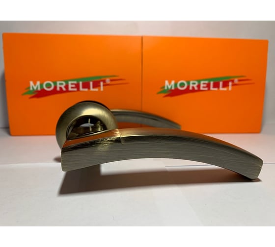 Дверная ручка MORELLI "Древо Жизни" MH-12 MAB/AB, цвет - бронза/ античная бронза 9008568