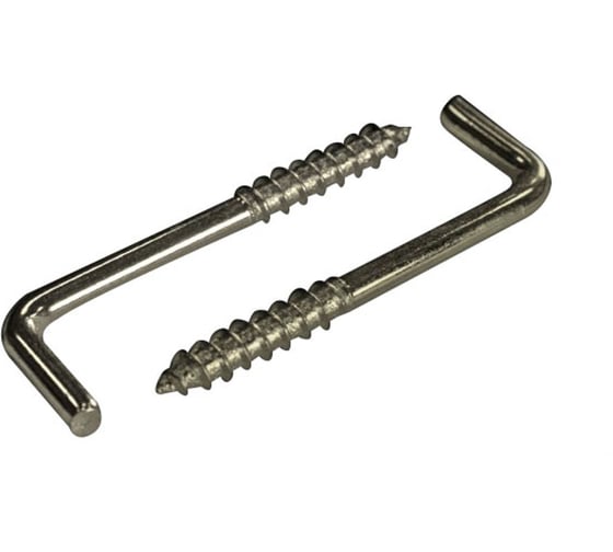 Шуруп-крючок ЦКИ Г-обр., 3.3х30, Ц, уп. 50 шт. 65901 1