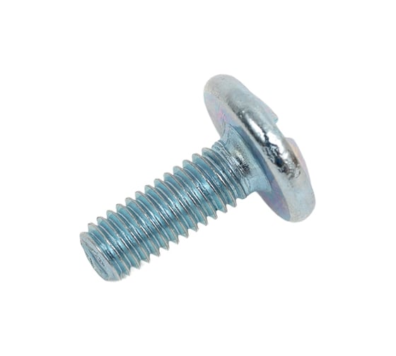 Винт с пресс шайбой Море-Метизов DIN 967, Combi PZ, цинк, М3x8 мм, 100 шт. VINT967PZVCМ38100М 1